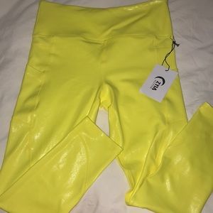 Zyia Neon Metallic Pocket Light n Tight 7/8 24” (8-10)